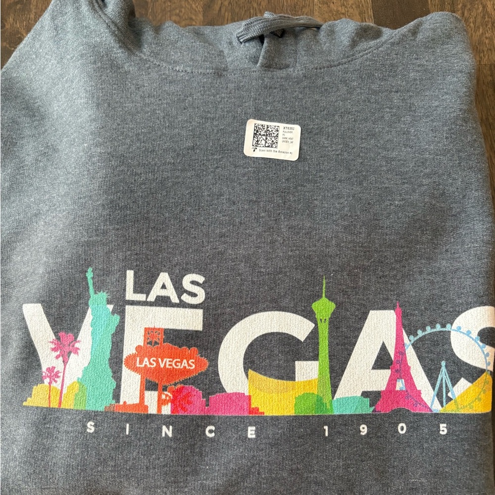 Las Vegas Gray Gildan Hoodie